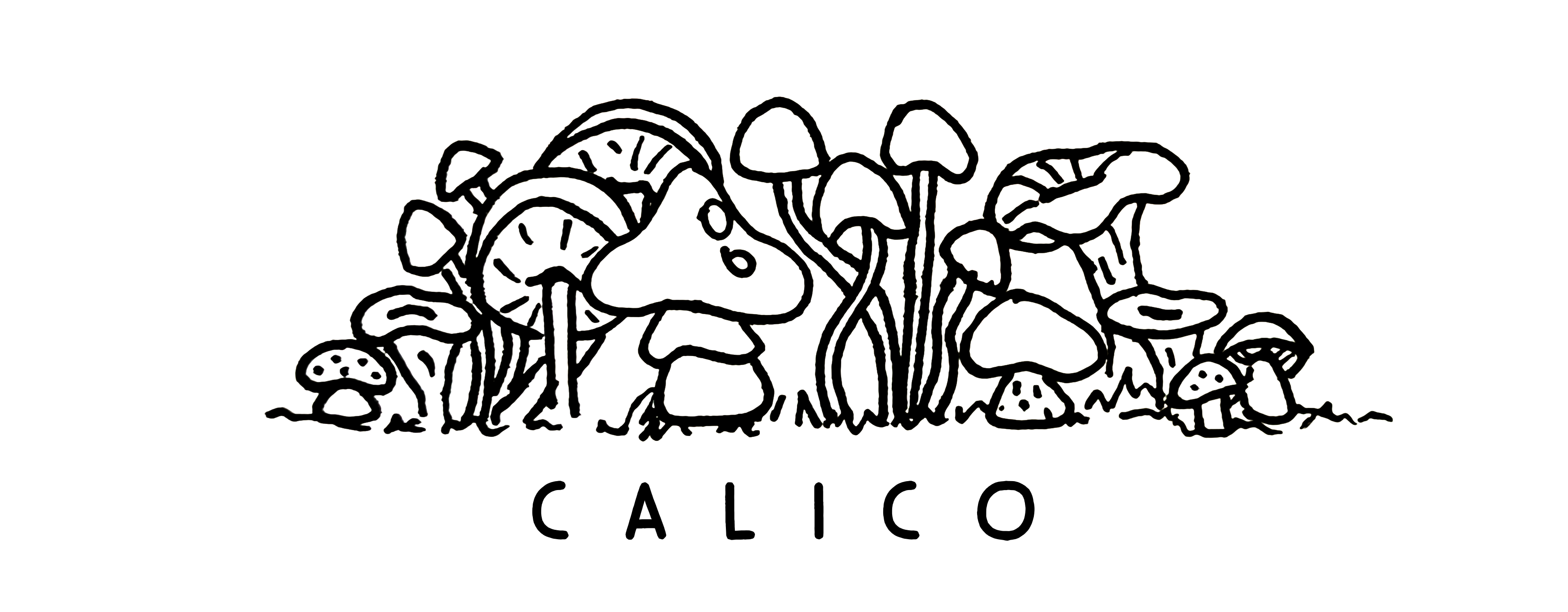 Calico Handpainted Candles