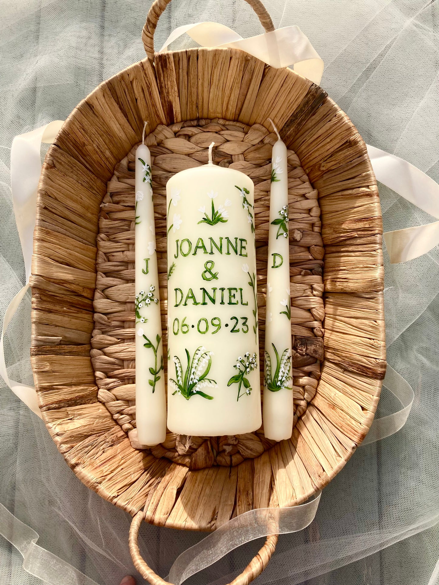 Unity Candles - Capitals