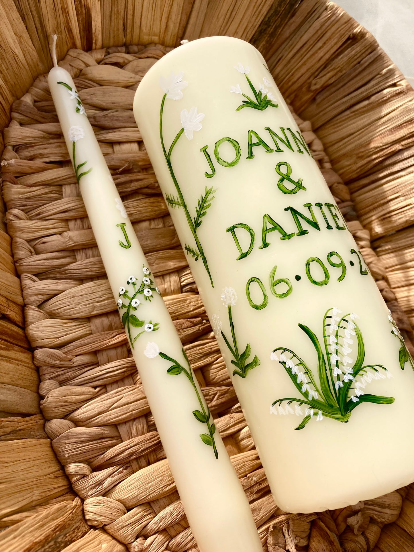Unity Candles - Capitals
