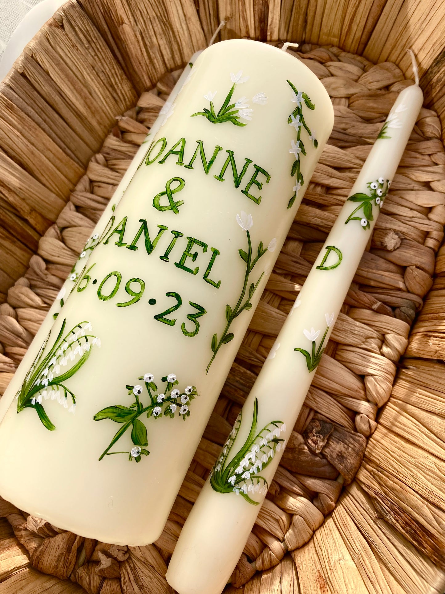 Unity Candles - Capitals